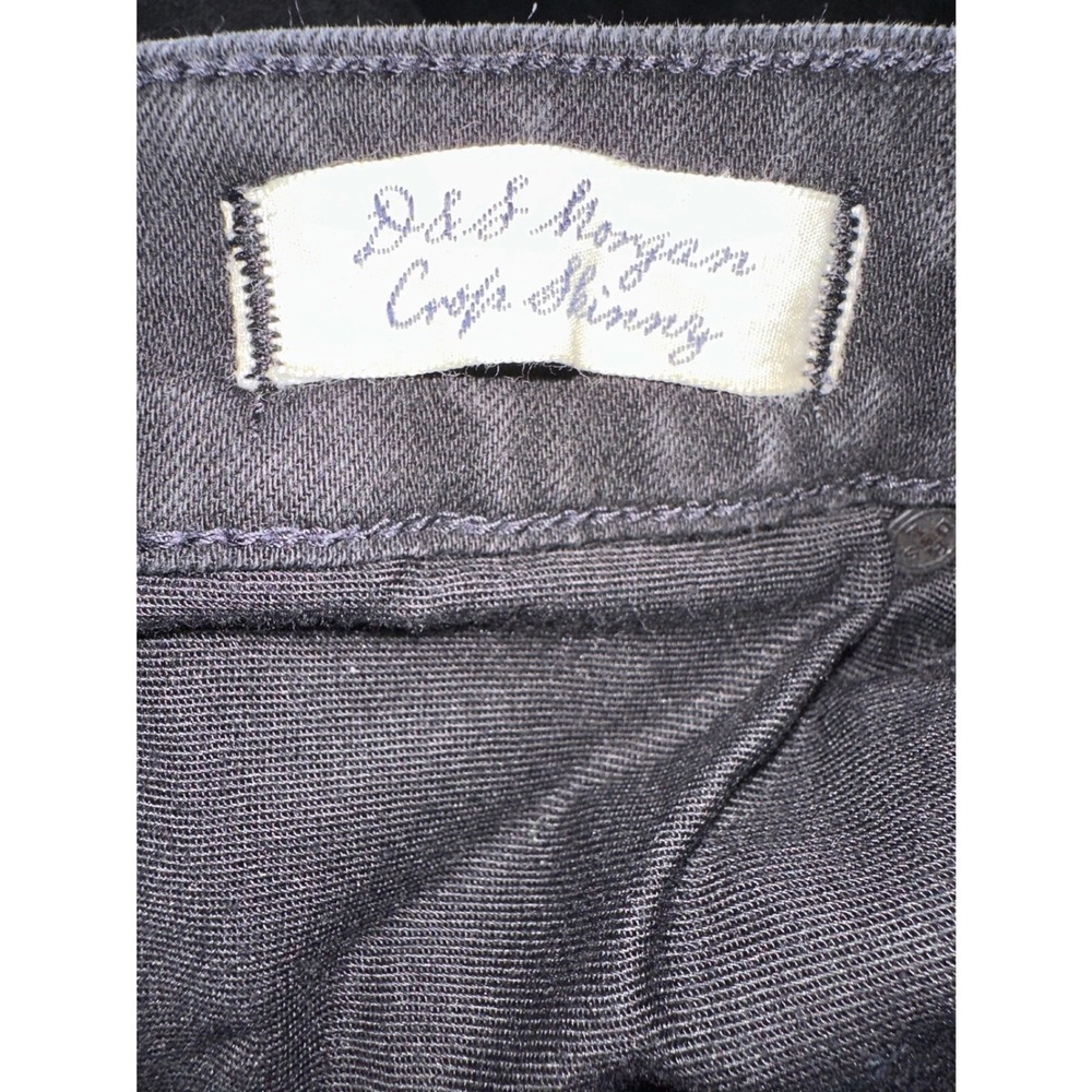 Denim & Supply Ralph Lauren Womens 30 Black Denim Jeans Morgan Crop 30x26 - Picture 9 of 10